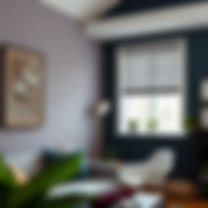 Mini blinds complementing interior design trends