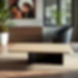 Elegant Applaro table showcasing its sleek design