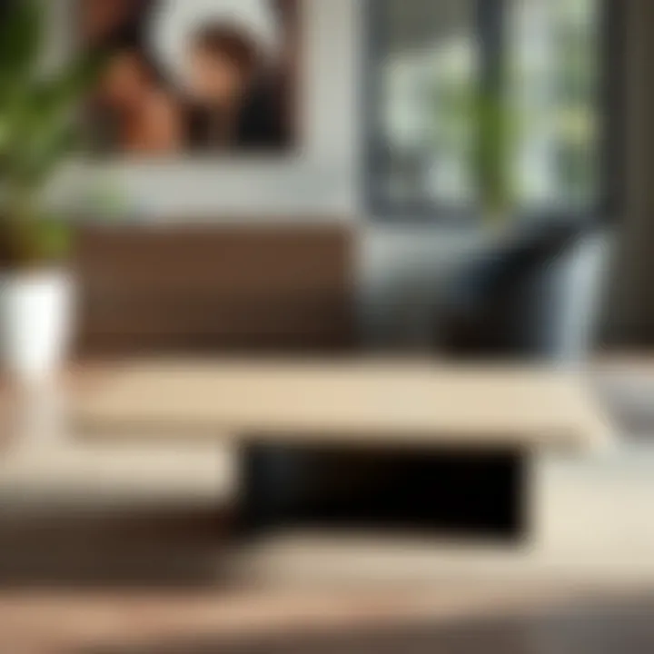 Sleek Design of Applaro Tables Elegant Applaro table showcasing its sleek design