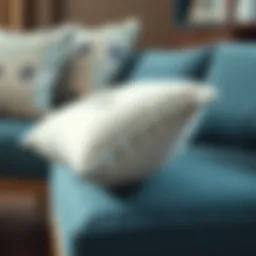 A detailed view of the Perfect Cushion showcasing its unique design features.