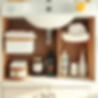 Innovative Organization Under the Sink Innovative under-sink organization solutions