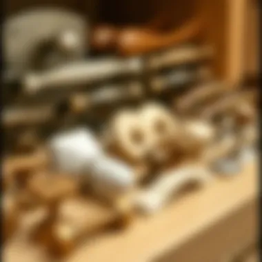 Diverse Styles of Cabinet Hardware A variety of cabinet hardware styles displayed together