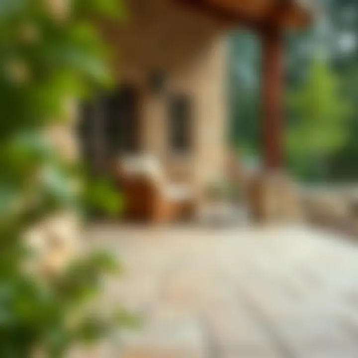 Natural Stone Flooring for a Rustic Touch Natural stone flooring that blends seamlessly with the landscape