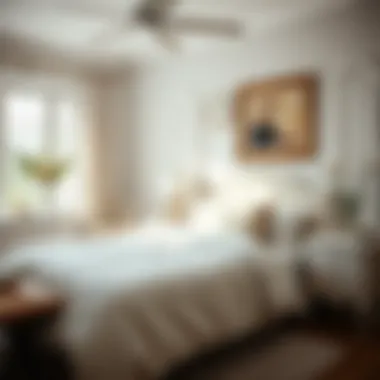 Serene Bedroom Ambiance A serene bedroom ambiance enhanced by carefully chosen accessories