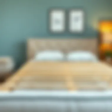 Types of Mattress Support Slats Visual comparison of different types of mattress support slats