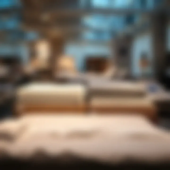 Memory Foam Futon Comparison Comparison of various memory foam futons on display