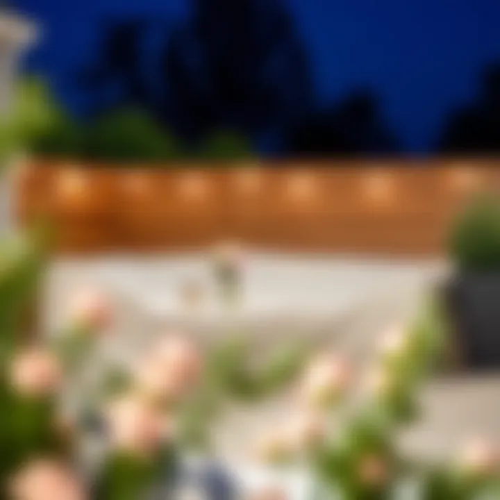 Properly fitted cover on an outdoor sectional couch, showcasing the importance of a snug fit.