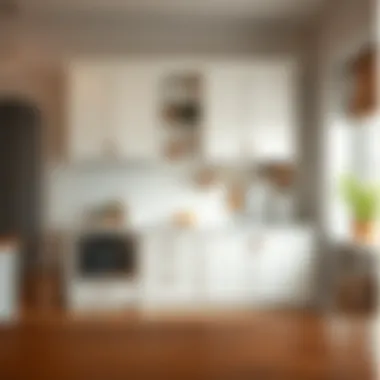 Trendy white cabinet with unique functionality