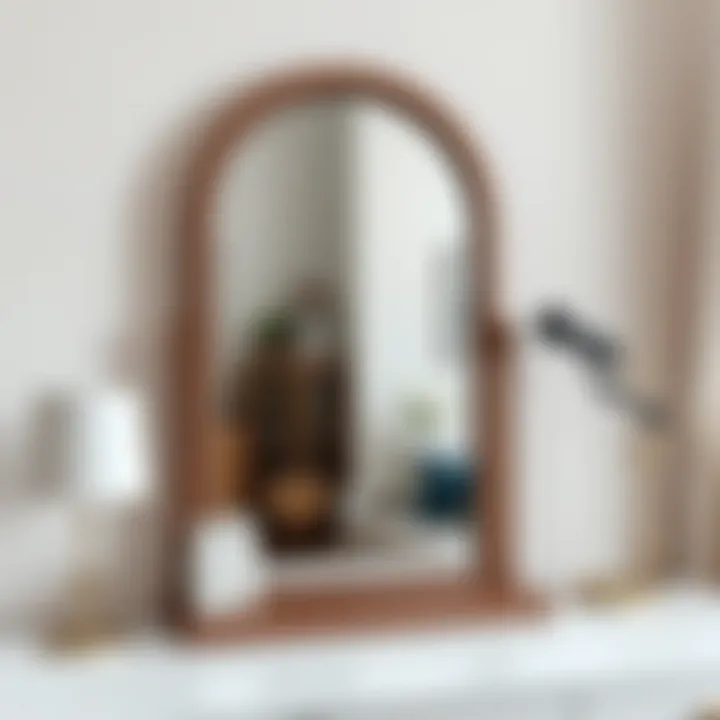 Mirror Placement in Interior Design Well-placed dressing table mirror enhancing interior decor