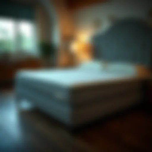 Illustration of various twin bed mattress encasement materials