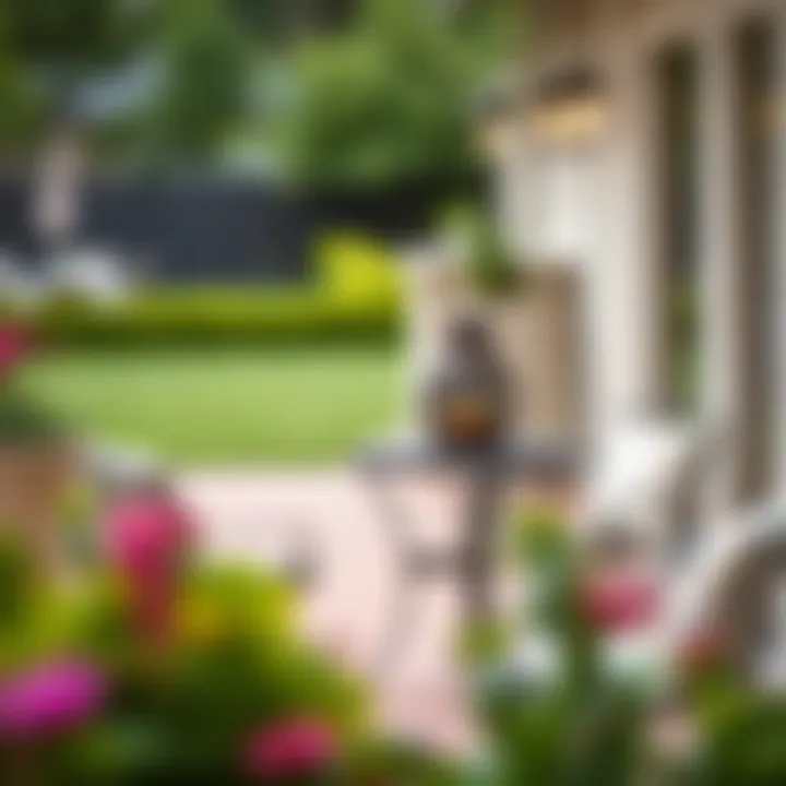 Elegant outdoor setting featuring the Cosco Bistro Set