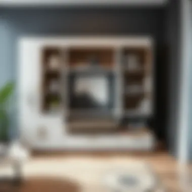 Sleek cube bookshelf integrated with a comfortable bench