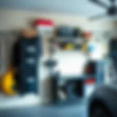 Innovative Wall-Mounted Storage Solutions for Your Garage Innovative wall-mounted storage solution