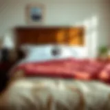 Understanding Queen Bed Dimensions Visual representation of queen bed dimensions.