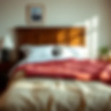 Understanding Queen Bed Dimensions Visual representation of queen bed dimensions.