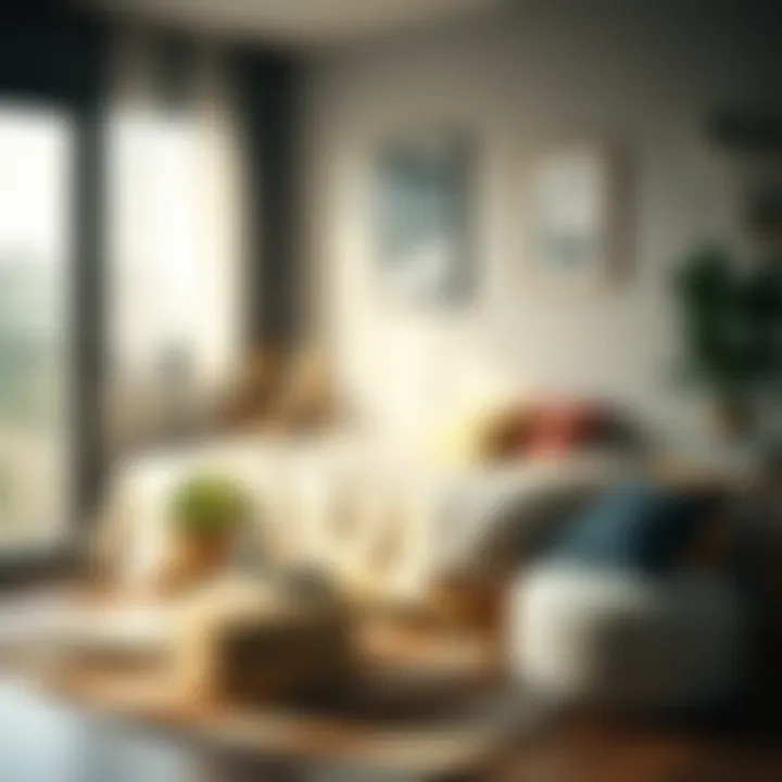 Creating a Cozy Atmosphere in Your Dorm Cozy dorm room setup with stylish furnishings