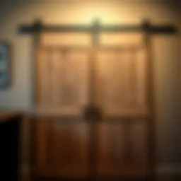 Stunning close-up of a rustic barn door showcasing intricate wood grain patterns.