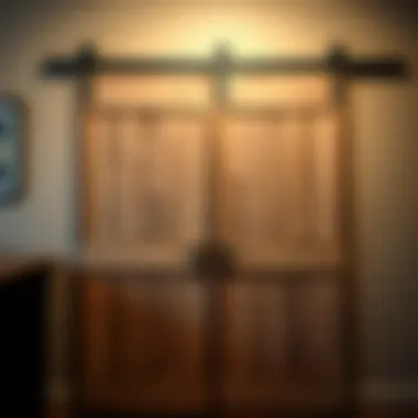 Stunning close-up of a rustic barn door showcasing intricate wood grain patterns.