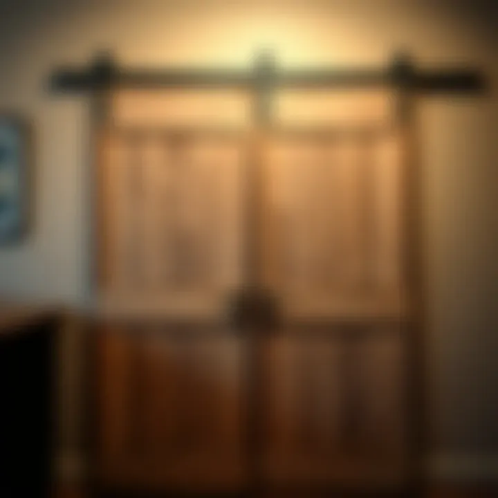 Stunning close-up of a rustic barn door showcasing intricate wood grain patterns.