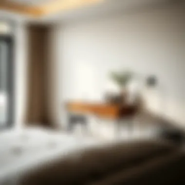 Contemporary bureau with sleek lines and modern finishes