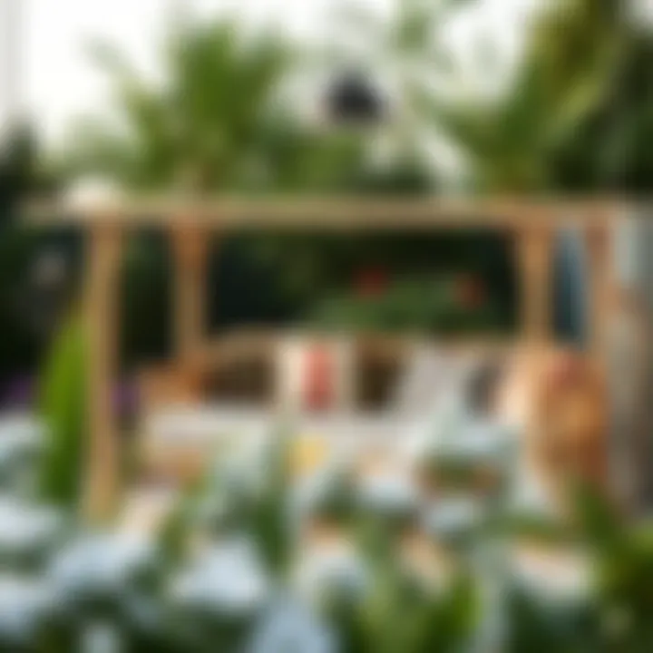 Stylish Outdoor Daybed Stylish outdoor daybed with cushions