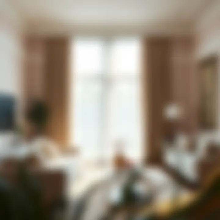 Enhancing Natural Light with 70 Inch Long Curtains Elegant living room showcasing 70 inch long window curtains that enhance natural light