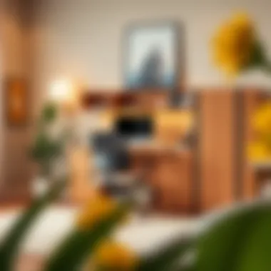 Aesthetic Appeal of 6-Inch Base Cabinet in Home Office Aesthetic appeal of a 6-inch base cabinet in a home office