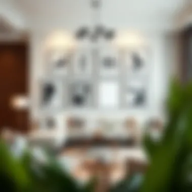 Stylish Arrangement in Living Space Stylish arrangement of 10 by 16 frames in a contemporary living space