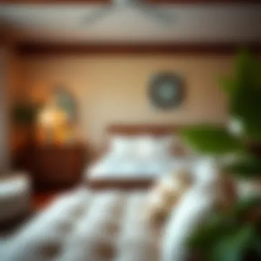 Cozy bedroom with budget-friendly furnishings