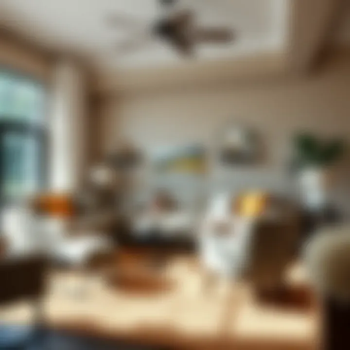 A stylish living room showcasing discount furniture options