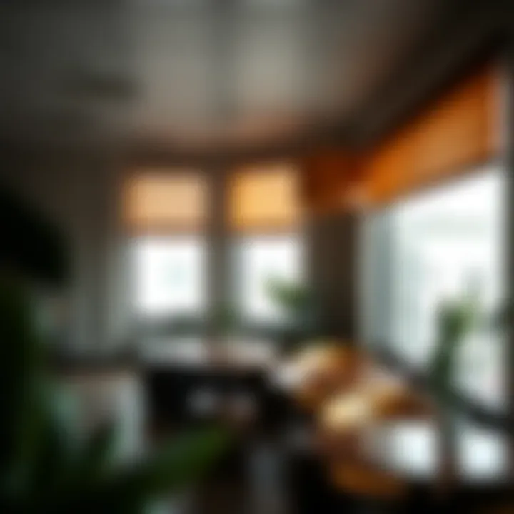 Suction Cup Window Shades in Commercial Settings Commercial space featuring suction cup window shades