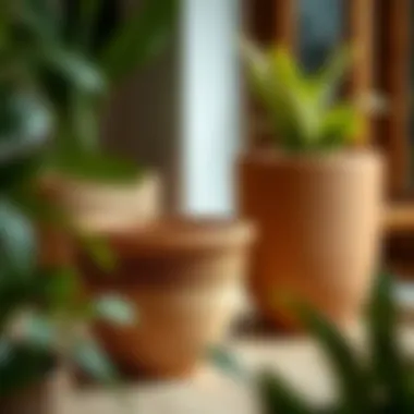 Care techniques for maintaining ceramic plant pots