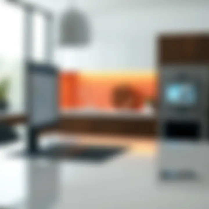 A user-friendly interface of countertop drawing software