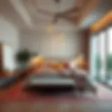 Elegant Full-Size Bedroom Design Elegant full-size bedroom showcasing a harmonious blend of modern decor and cozy ambiance