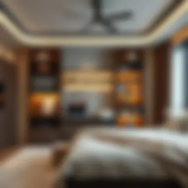 Innovative Storage Solutions in Full-Size Bedrooms Innovative storage solutions integrated into a full-size bedroom layout for maximizing space efficiency