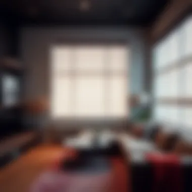 Aesthetic appeal of 6-foot window blinds enhancing room ambiance