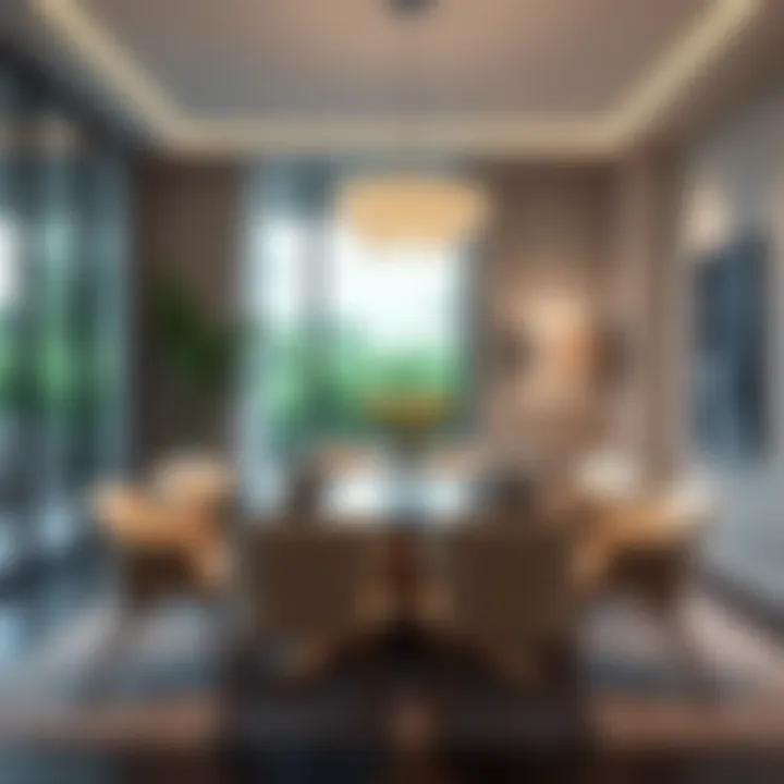 Contemporary Glass Dining Room Design Contemporary glass dining room design with attractive decor