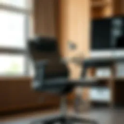 Elegant modern office chair design