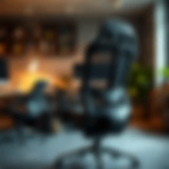 Optimal Comfort: Ergonomics in Office Seating Ergonomic office chair with lumbar support