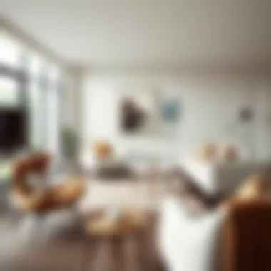 Modern Living Room with Hairpin Leg Furniture Modern living room featuring hairpin leg furniture