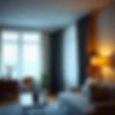 Ambiance Transformation with Irja Curtain Rods Irja curtain rod enhancing room ambiance