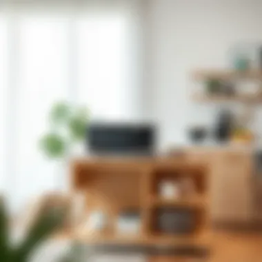 Modern Microwave Cart Design Elegant kitchen cart showcasing modern design for microwave use