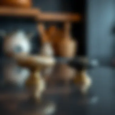 Elegant kitchen knobs made from premium materials