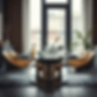 Modern Setting with Luminarc Dinner Set Variety of Luminarc glass dinner set used in a modern dining setting