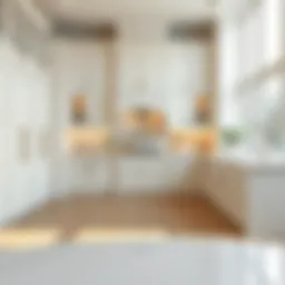 Sophisticated off-white kitchen with elegant cabinetry