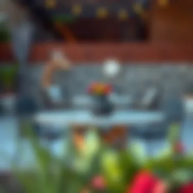 Durable Materials for Patio Tables Durable materials used in outdoor circle patio tables