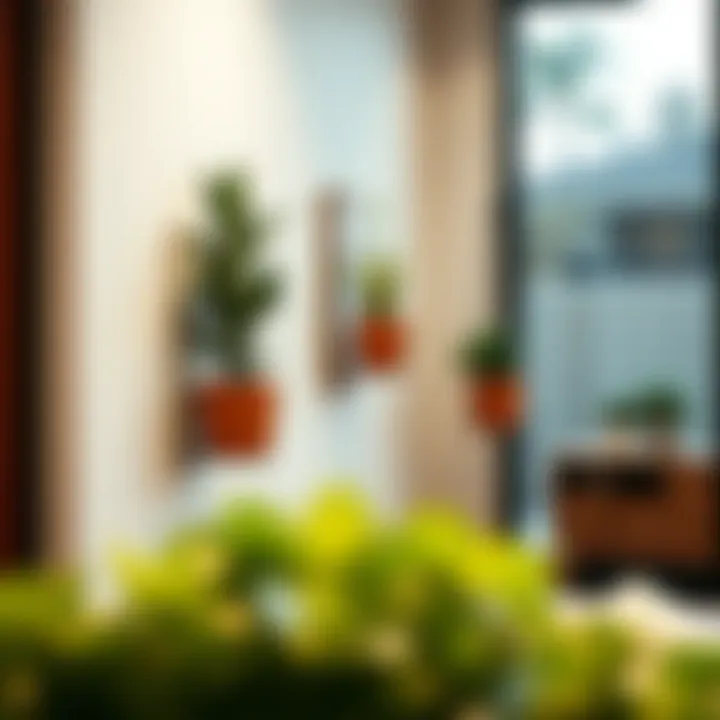 Enhancing Interiors with Stylish Planters Stylish indoor wall planters enhancing living space