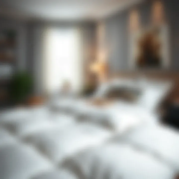 Cozy Bedroom with Queen Duvet Comfort Cozy bedroom environment featuring queen duvet