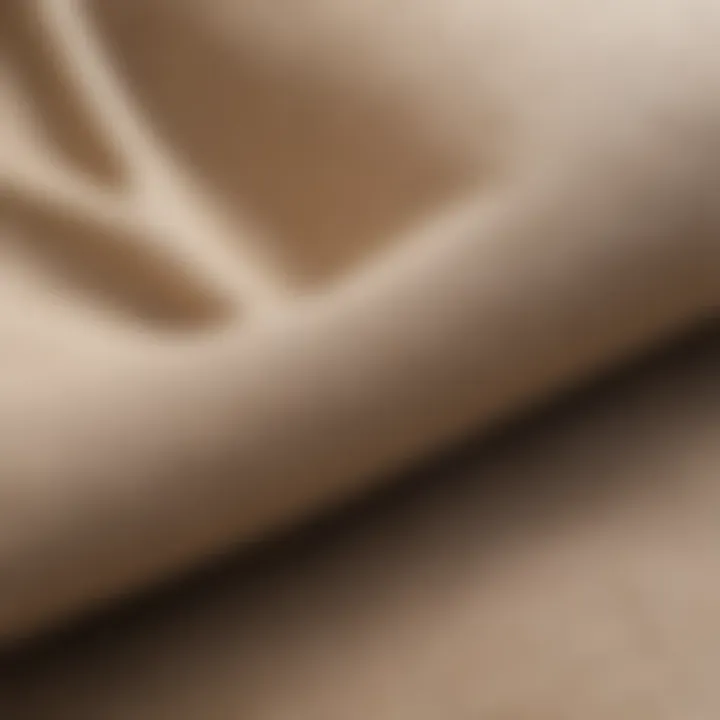 Close-up of real living linen fabric texture