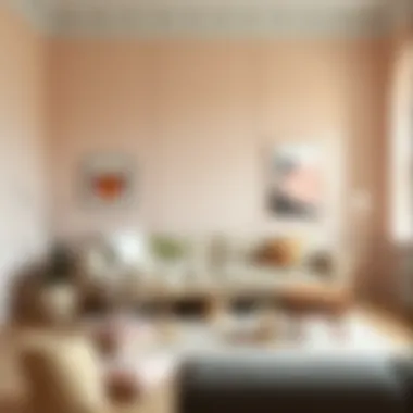 A palette of soft colors reflecting the essence of Scandinavian interiors